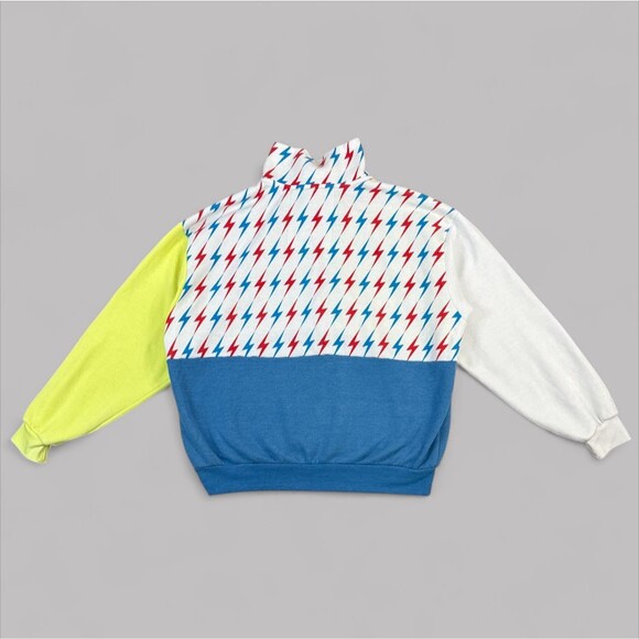 Aviator Nation American Summer Sweatsuit 1/2 Zip Pullover & Sweatpants Size Lrg - Picture 4 of 15